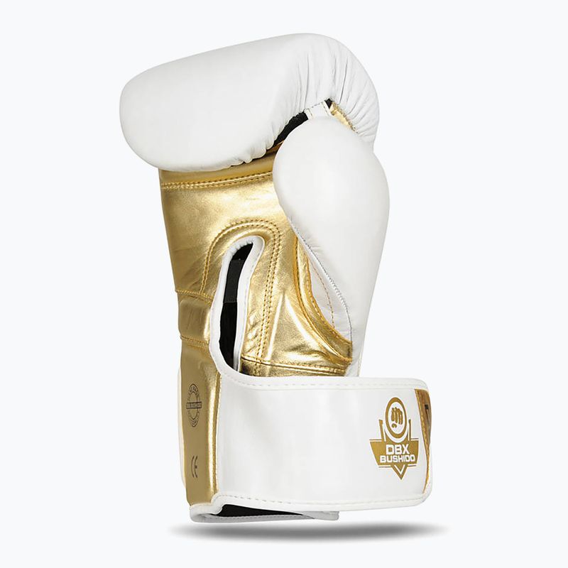 DBX BUSHIDO Hammer weiße Boxhandschuhe B-2V19 5