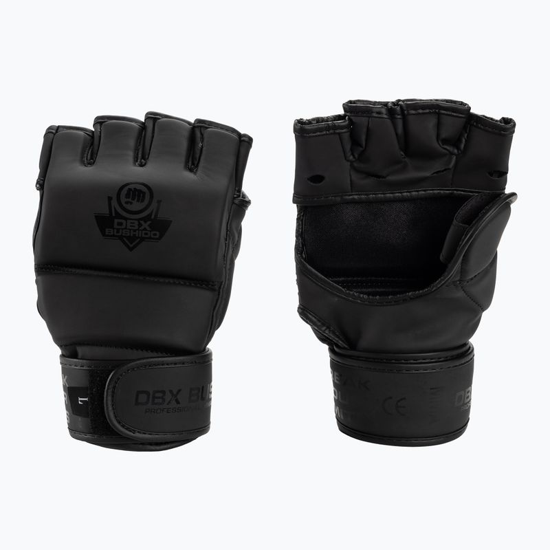 DBX BUSHIDO MMA Grappling Handschuhe schwarz 2