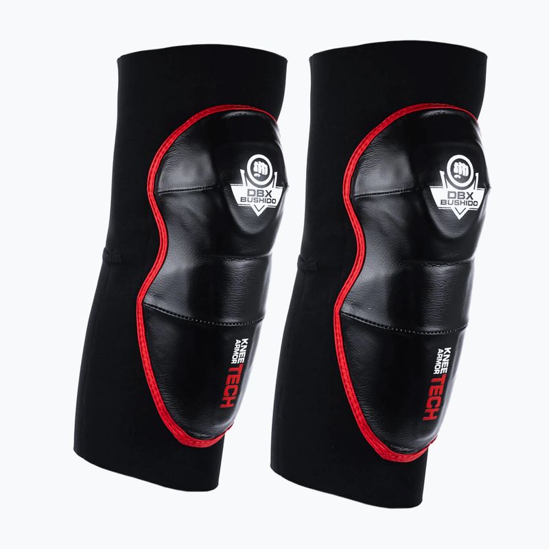 DBX BUSHIDO "Warrior" Knieschützer schwarz/rot