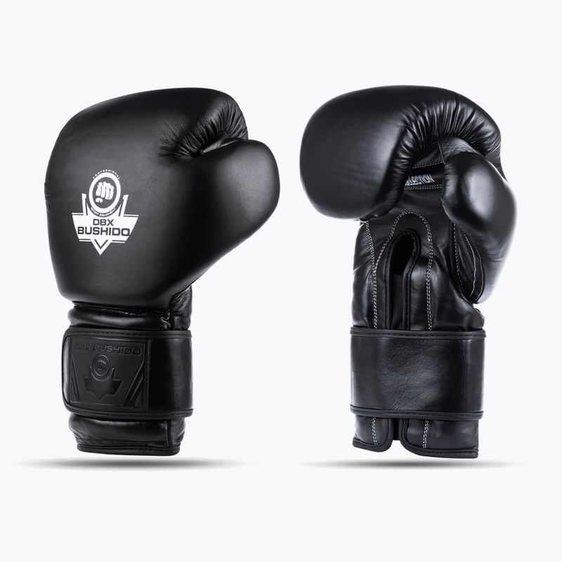 DBX BUSHIDO "ProFight" Boxhandschuhe schwarz