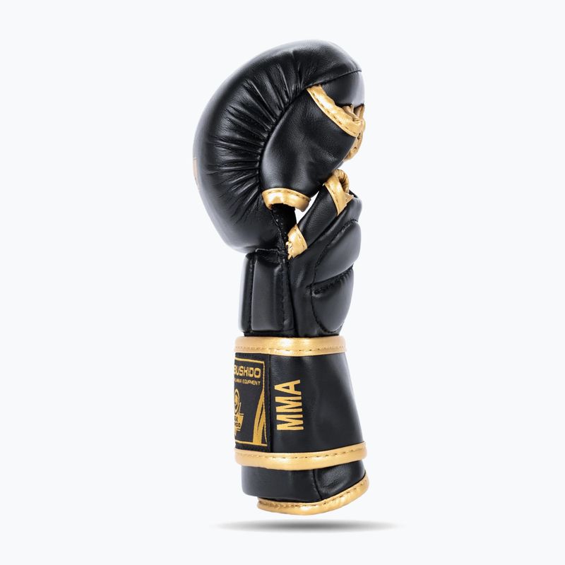 DBX BUSHIDO Master MMA Grappling Handschuhe schwarz/gold 5