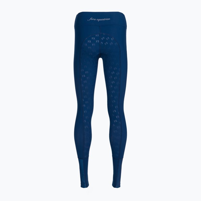 Damen-Reitleggings Fera Enola navy blau 1.3. 2