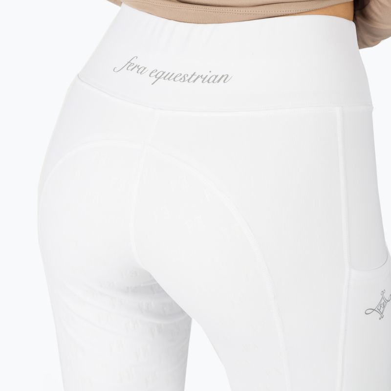 Fera Enola Damen Reitleggings weiß 1.3. 5