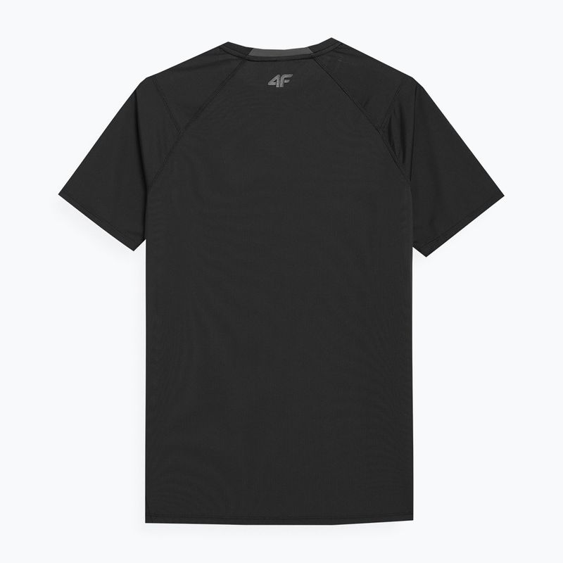 Herren Trainings-T-Shirt 4F schwarz 4FSS23TFTSM163-20S 2