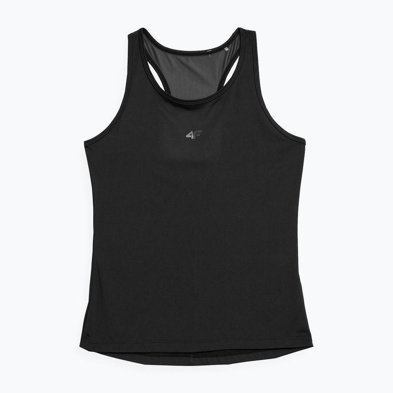 Damen-Trainings-Tanktop 4F schwarz 4FSS23TFTSF153-20S