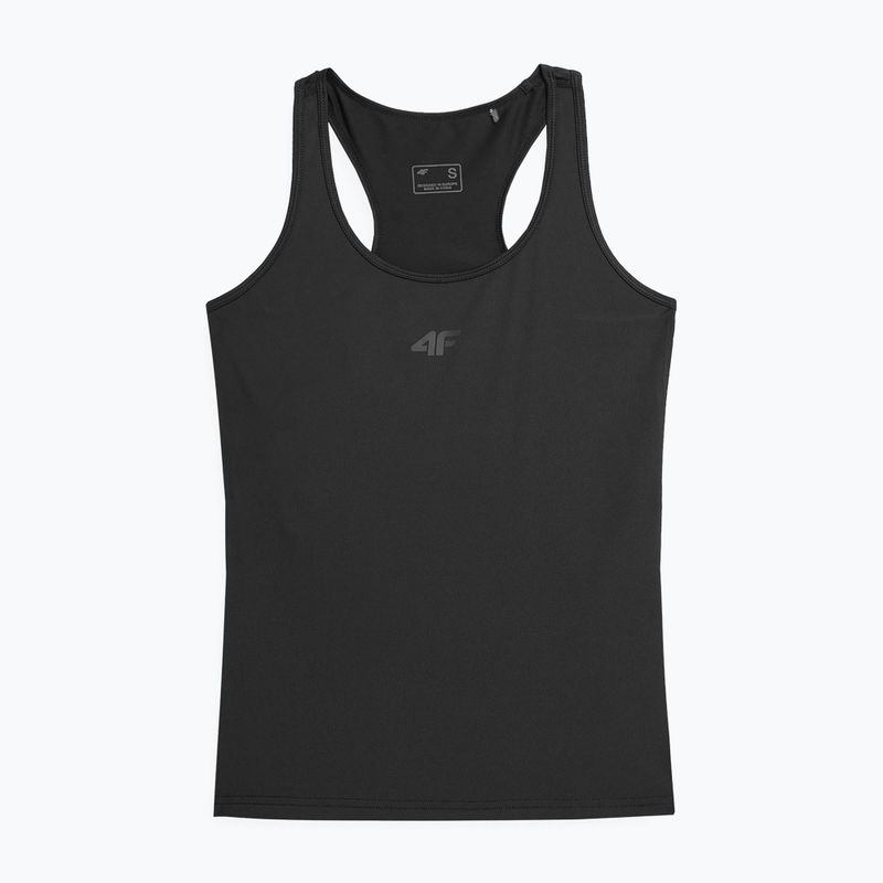 Damen Tank Top 4F Schwarz 4FSS23TFTSF263-20S