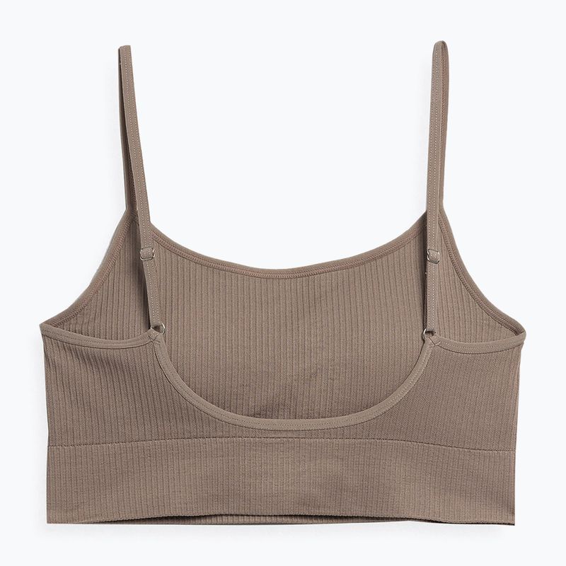 Damen Fitness-BH 4F hellbraun 4FSS23USBAF031-82S 2