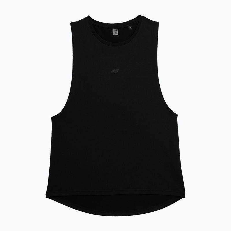 Damen-Trainings-Tanktop 4F schwarz 4FSS23TFTSF151-20S