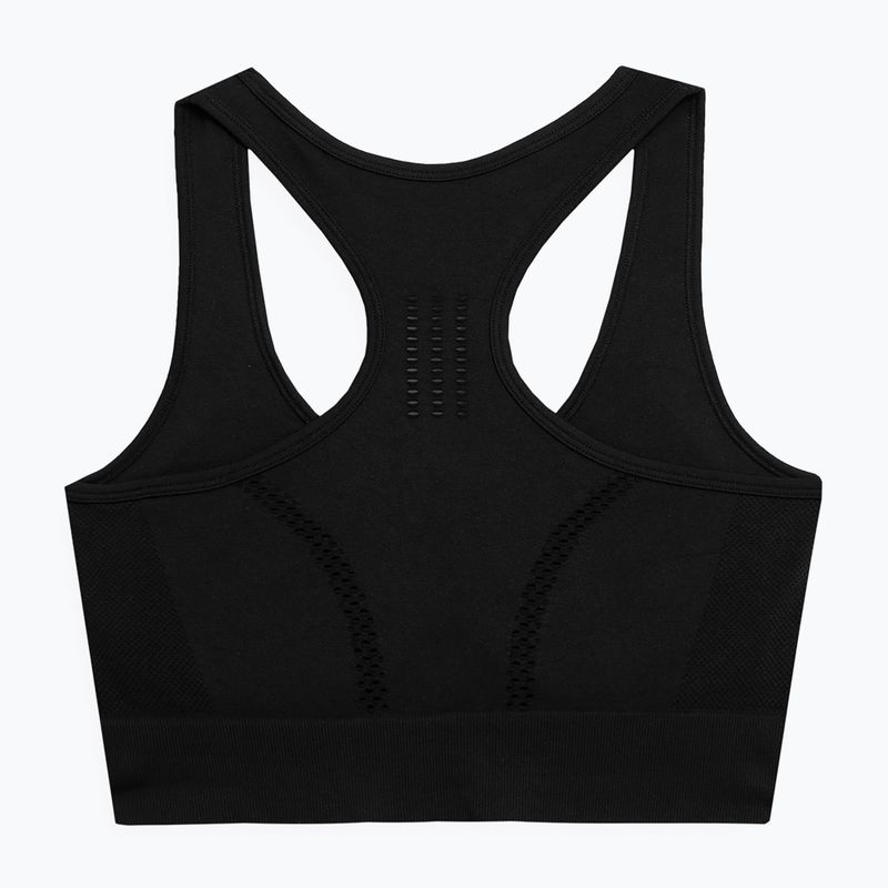 Damen Fitness-BH 4F schwarz 4FSS23USBAF037-20S 2