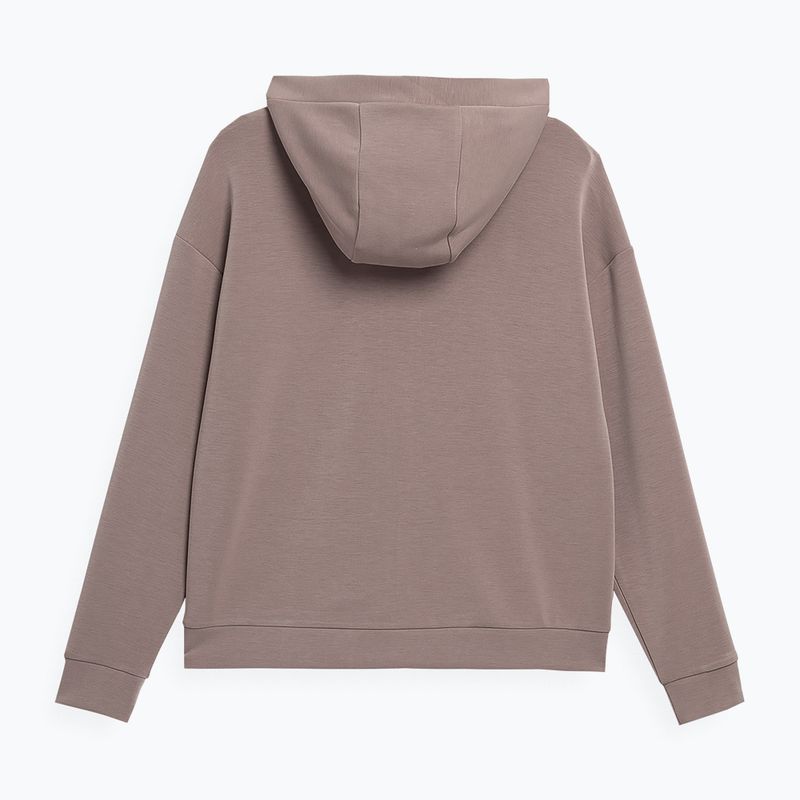 Damen Yoga-Sweatshirt 4F braun 4FSS23TSWSF213-82S 2