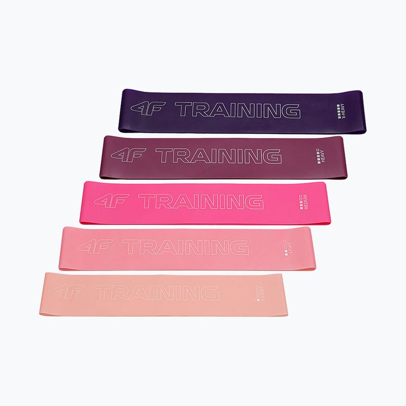 4F Übung Gummibänder rosa 4FSS23AAOTU033-90S