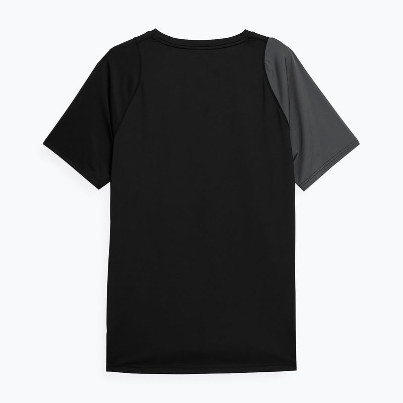 Herren Trainings-T-Shirt 4F schwarz-grau 4FSS23TFTSM405-20S 2