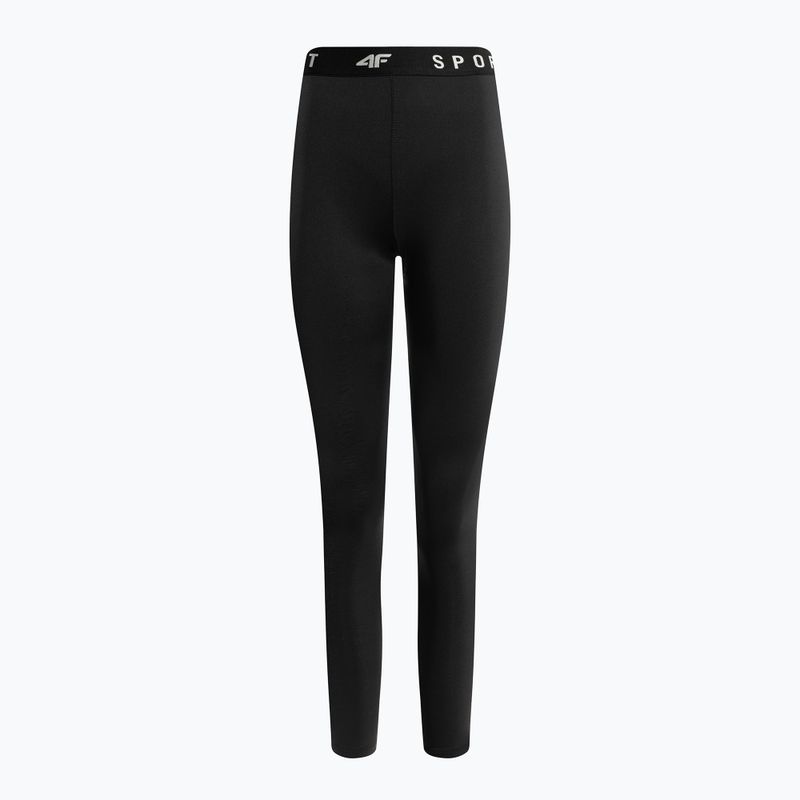 Damen-Leggings 4F schwarz 4FSS23TFTIF077-20S 4