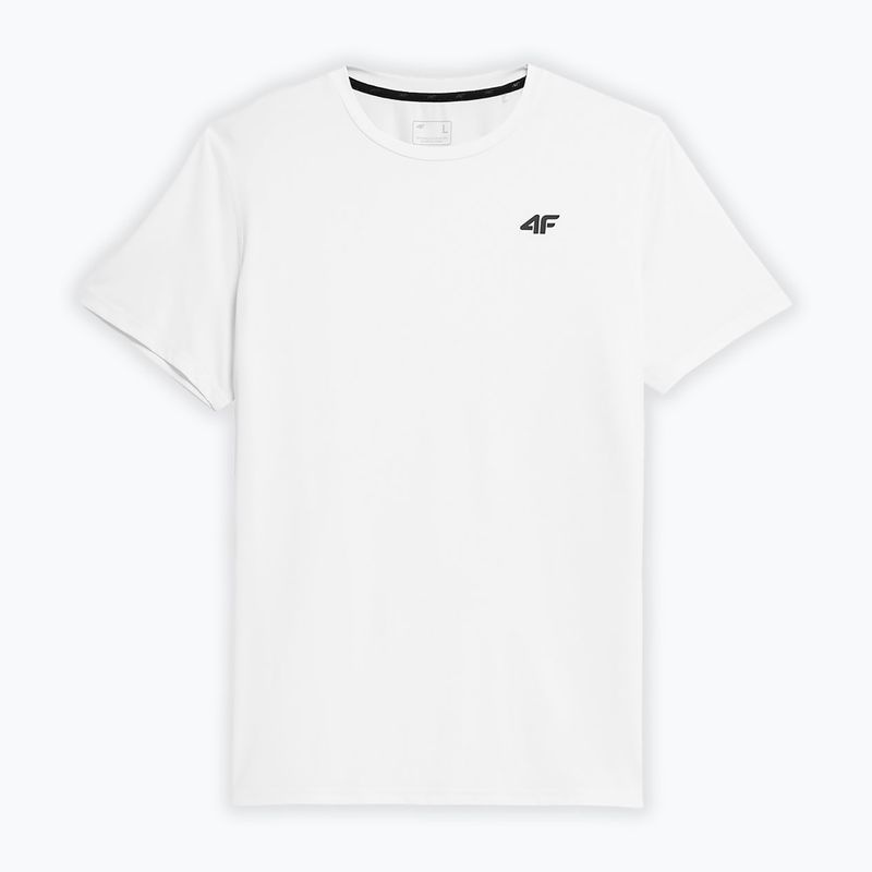 Herren 4F Trainings-T-Shirt weiß 4FSS23TFTSM259-10S