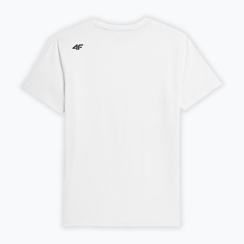 Herren 4F Trainings-T-Shirt weiß 4FSS23TFTSM259-10S 2