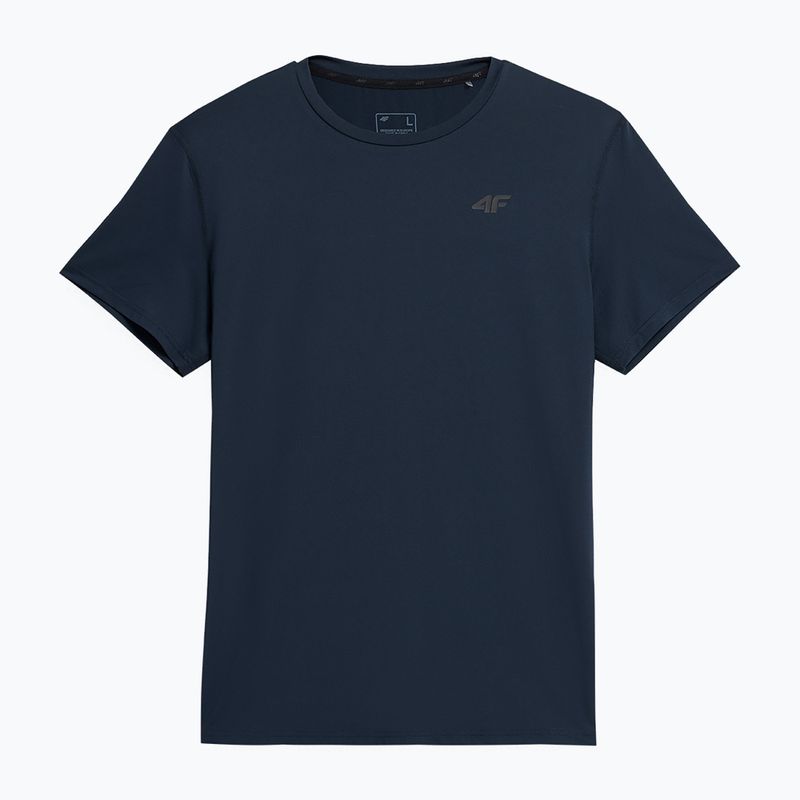 Herren 4F Trainings-T-Shirt navy blau 4FSS23TFTSM259-31S
