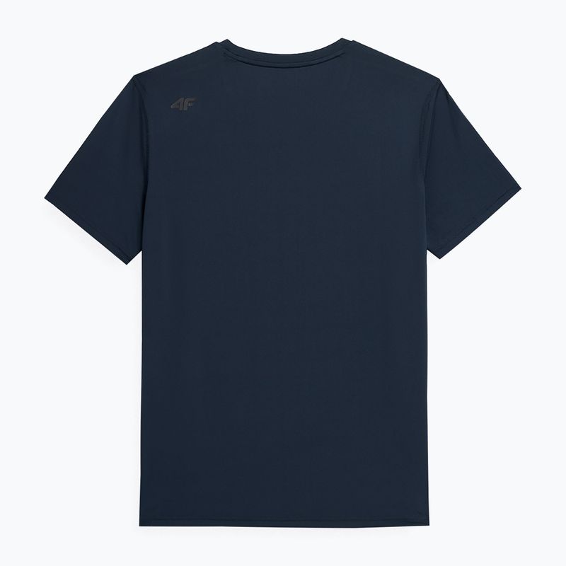 Herren 4F Trainings-T-Shirt navy blau 4FSS23TFTSM259-31S 2