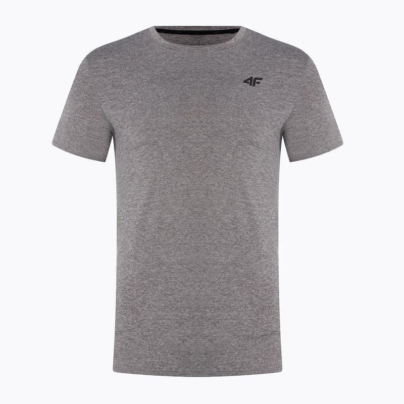 Herren Trainings-T-Shirt 4F grau 4FSS23TFTSM260-27M