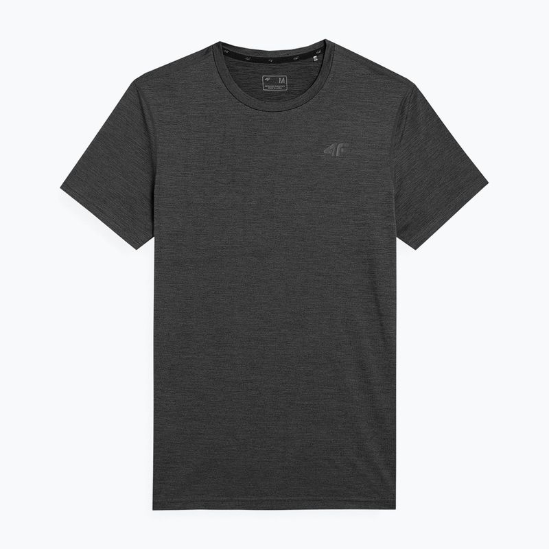 Herren Trainings-T-Shirt 4F schwarz 4FSS23TFTSM260-20M