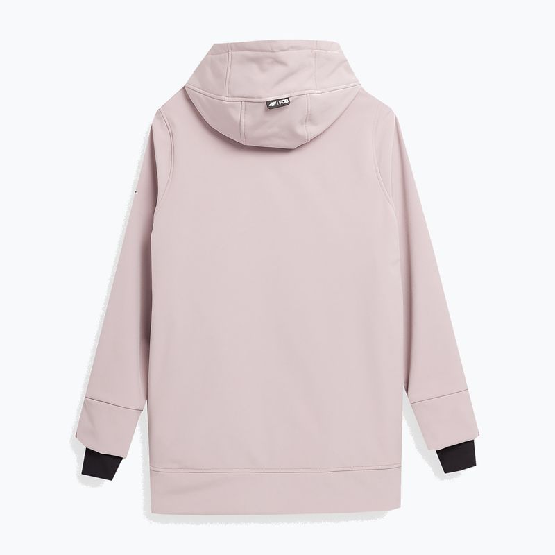 Damen Snowboardjacke 4F F161 hellbraun 2