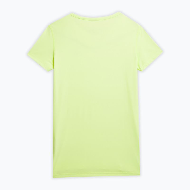 Damen-T-Shirt 4F F445 light lemon 2