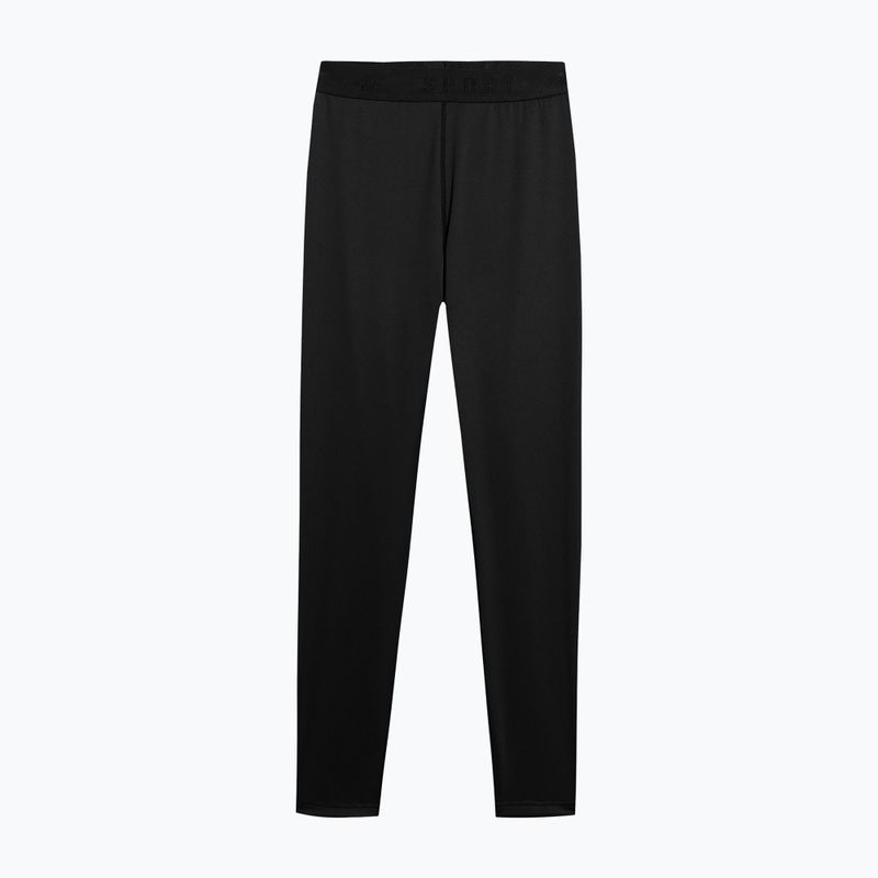 Damen-Leggings 4F F153 tiefschwarz