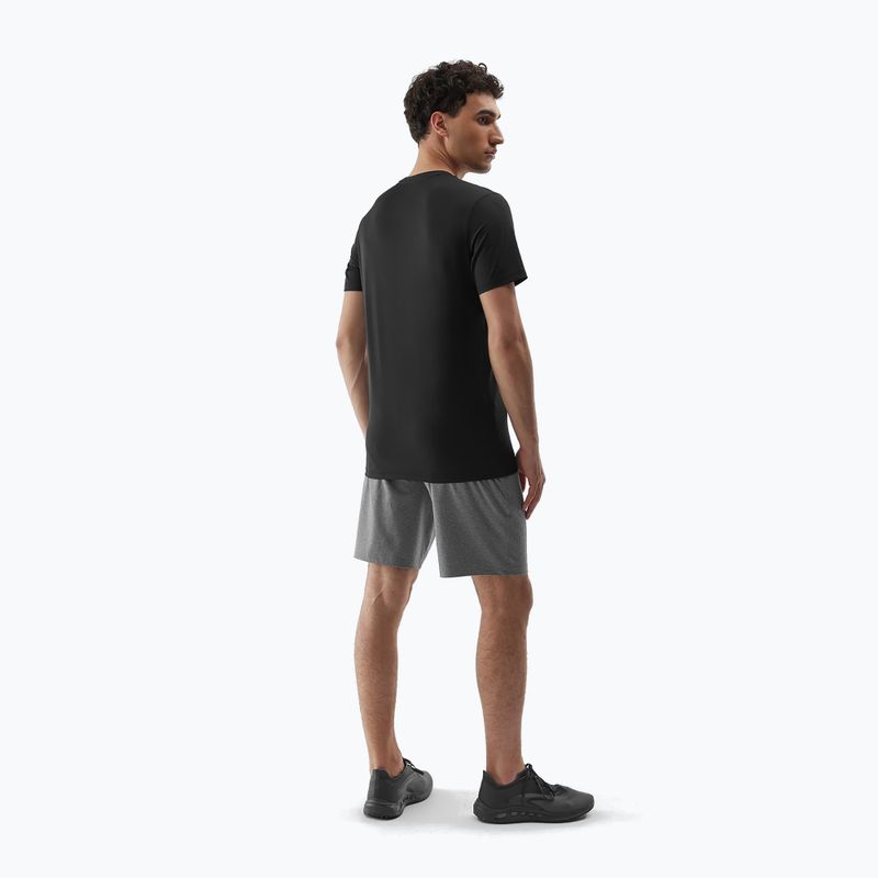 Herren-Shorts 4F M299 kalt hellgrau melange 3