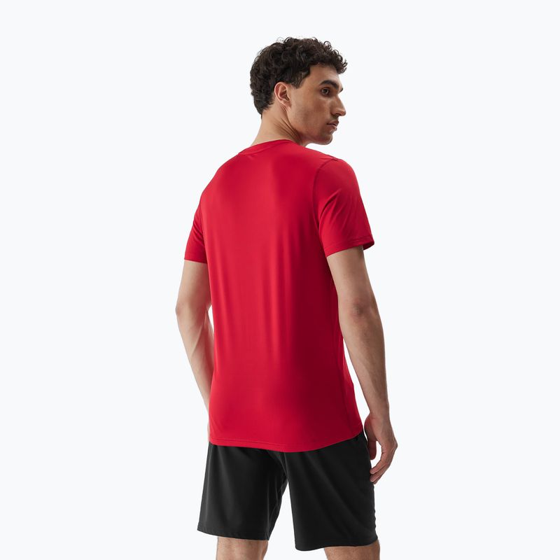 Herren Trainings-T-Shirt 4F M448 rot 4
