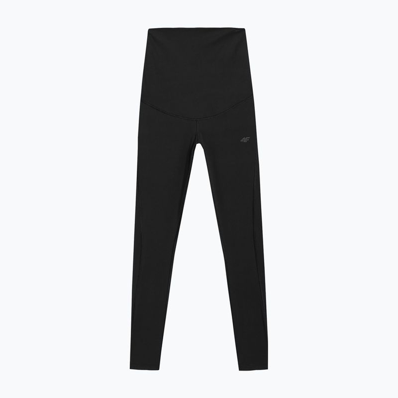 Damen-Leggings 4F F178 tiefschwarz