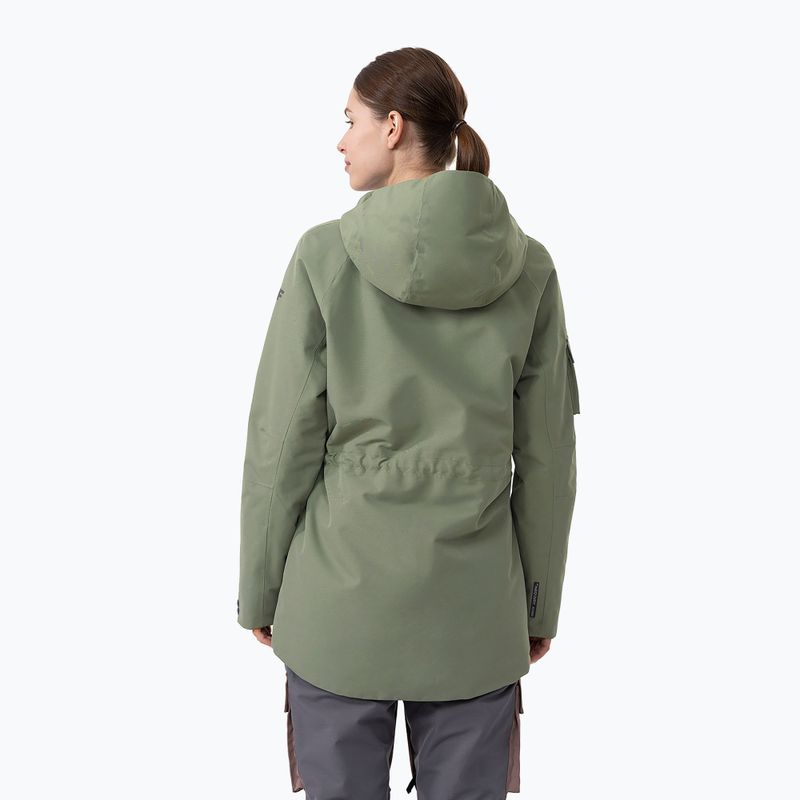 Damen-Snowboardjacke 4F F329 khaki 2