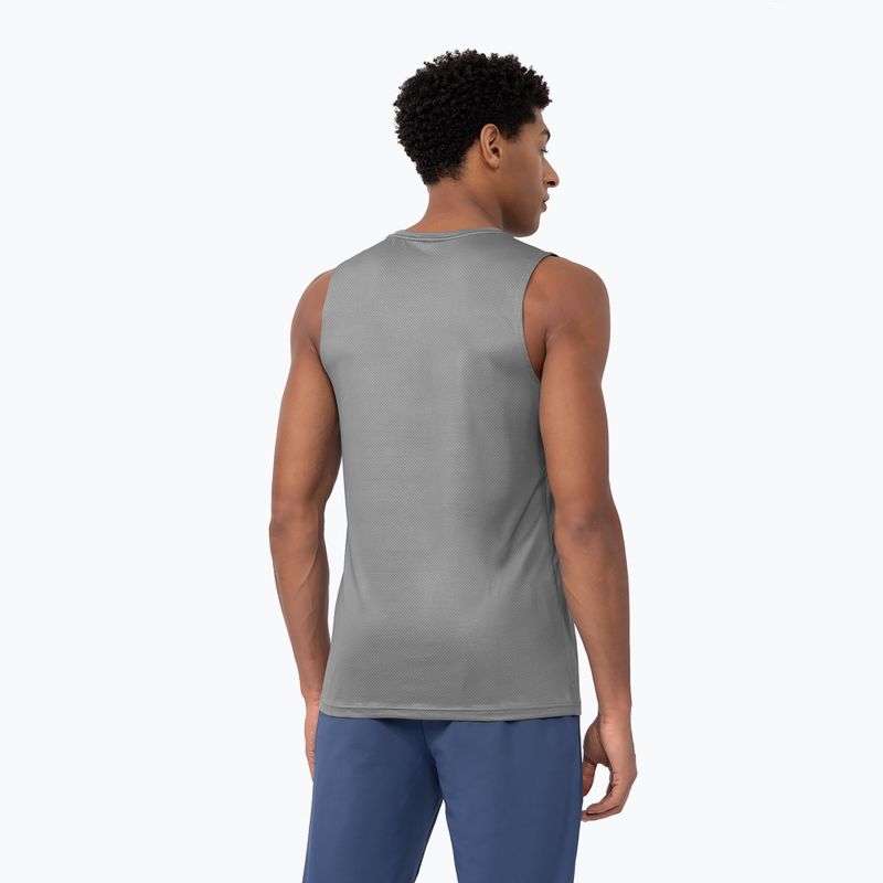 Herren Trainings-T-Shirt 4F M447 grau 2