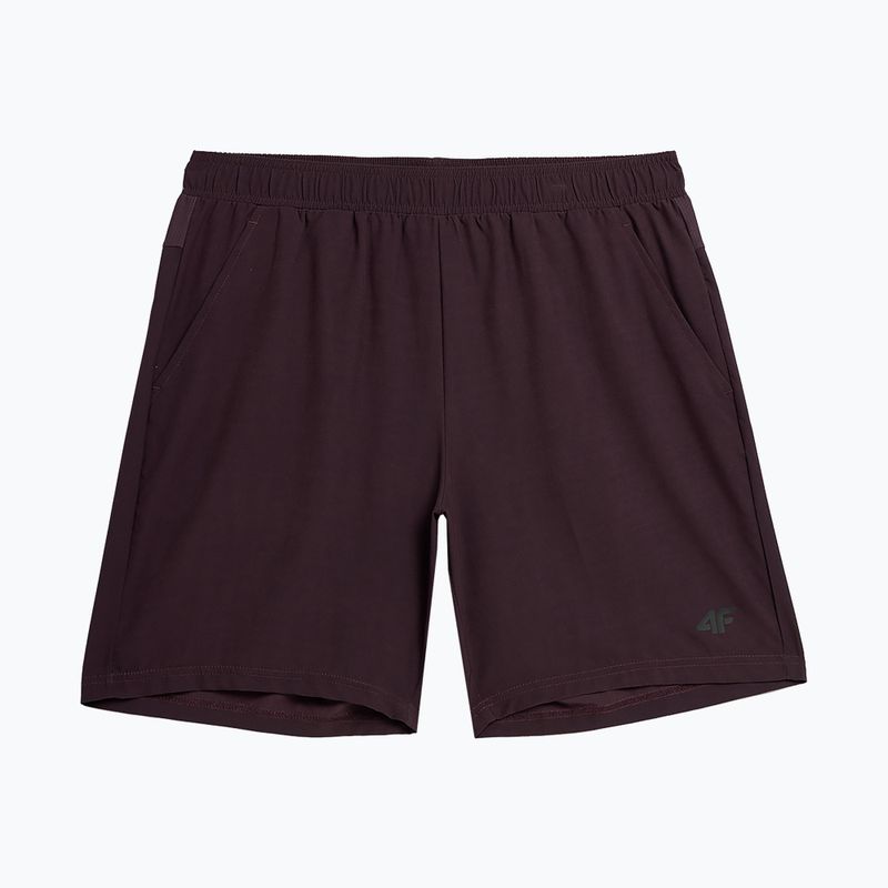 Herren-Shorts 4F M290 burgunderrot 3