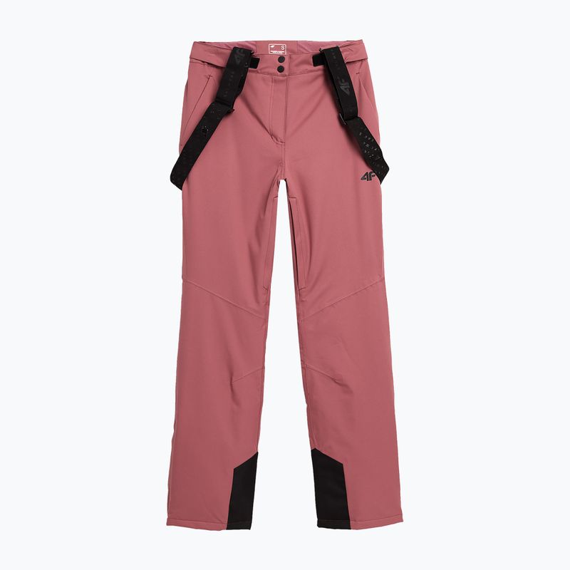 Damen-Skihose 4F F400 dunkelrosa 7