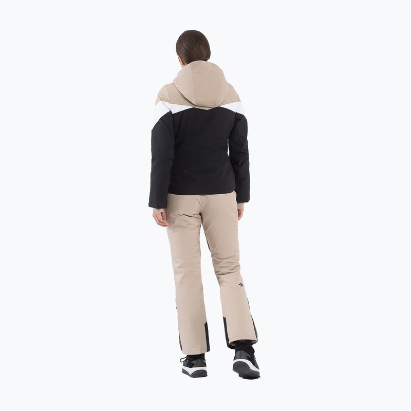 Damen-Skihose 4F F400 hellbraun 2
