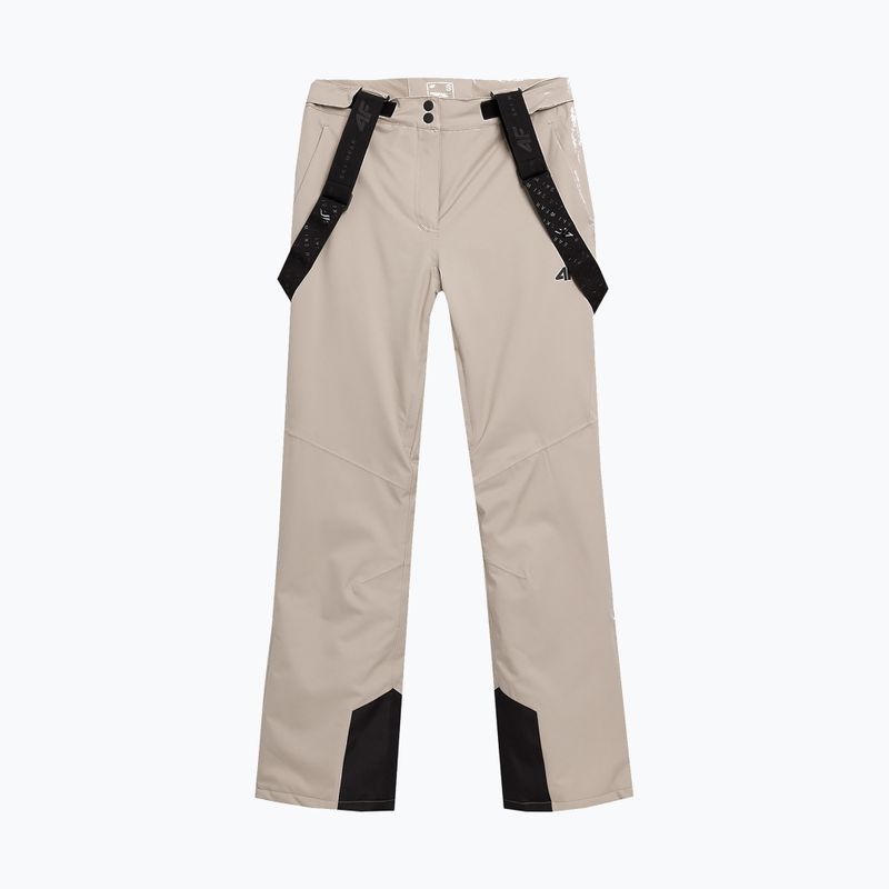 Damen-Skihose 4F F400 hellbraun 7