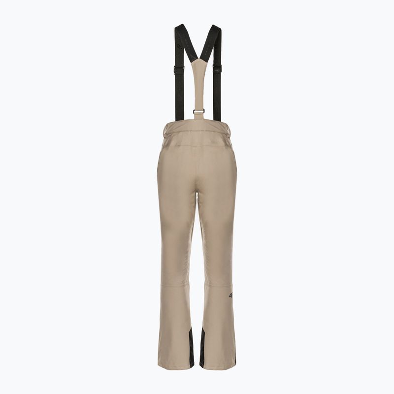Damen-Skihose 4F F400 hellbraun 4