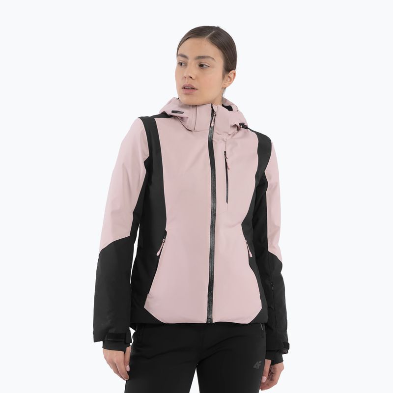 Damen-Skijacke 4F F340 hellrosa