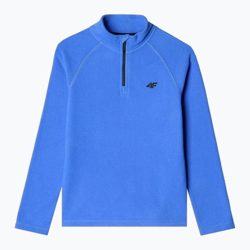 Kinder-Fleece-Sweatshirt 4F M050 cobalt