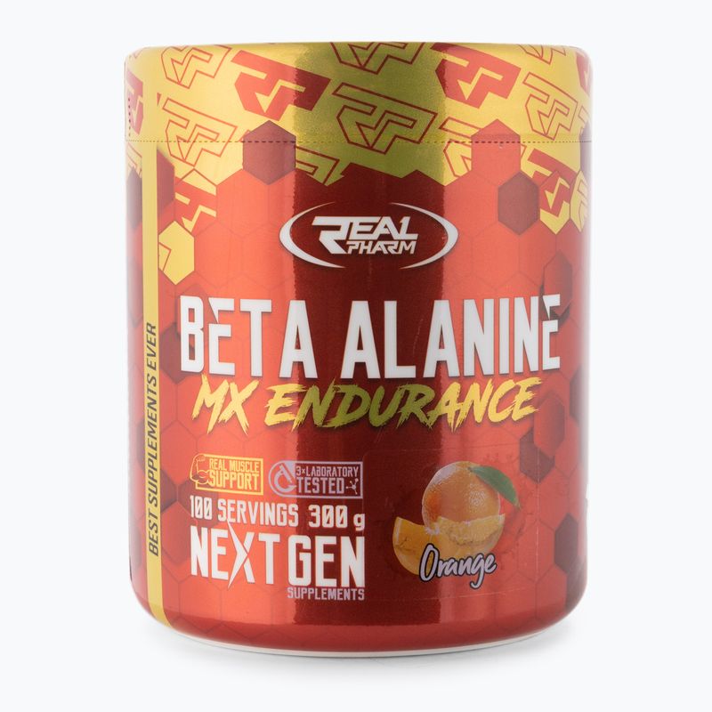 Beta Alanin Real Pharm Aminosäuren 300g orange 666398A
