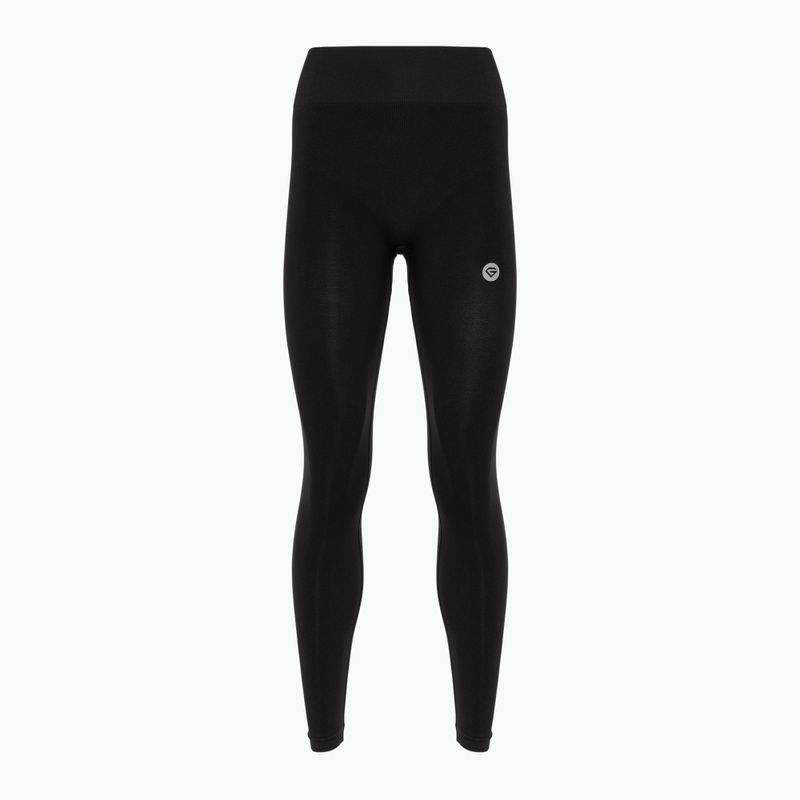 Damen-Leggings Gym Glamour Second Skin schwarz 4