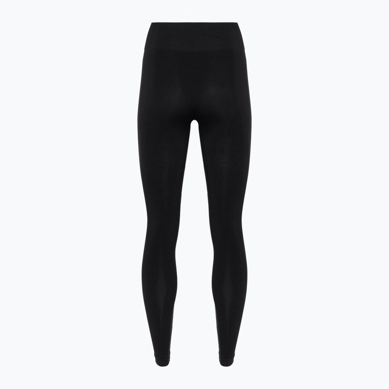 Damen-Leggings Gym Glamour Second Skin schwarz 5