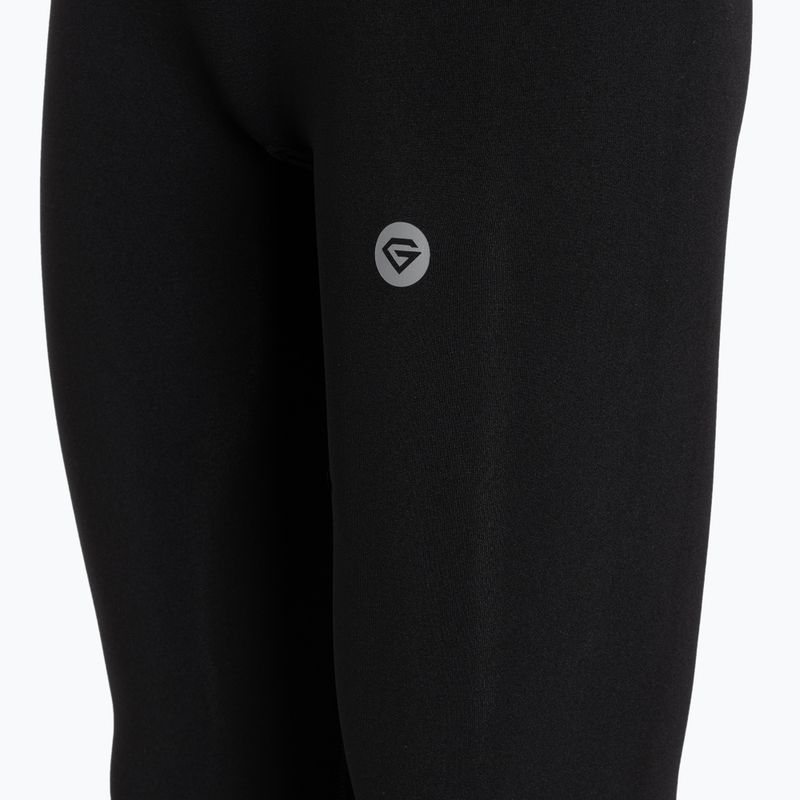 Damen-Leggings Gym Glamour Second Skin schwarz 6