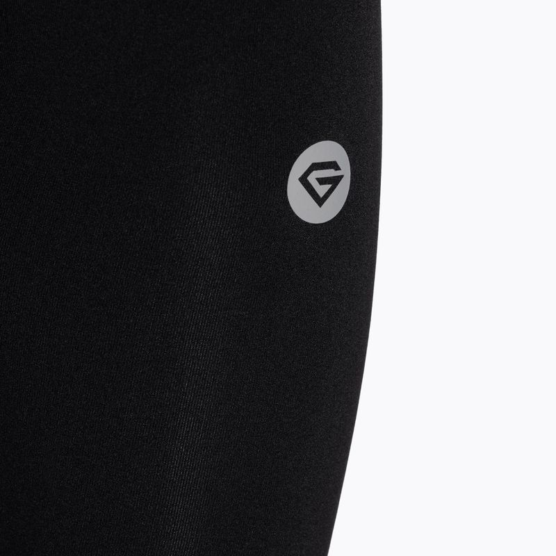 Damen-Leggings Gym Glamour Second Skin schwarz 7