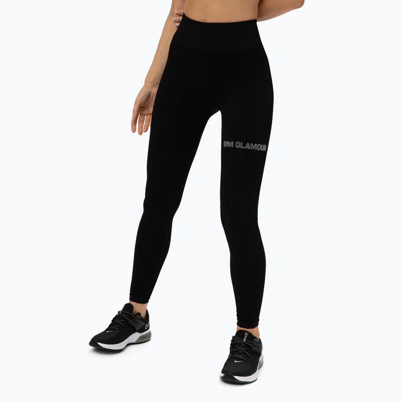 Women's Gym Glamour Push-up Leggings schwarz 311