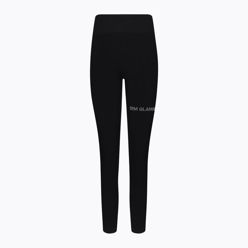 Women's Gym Glamour Push-up Leggings schwarz 311 5