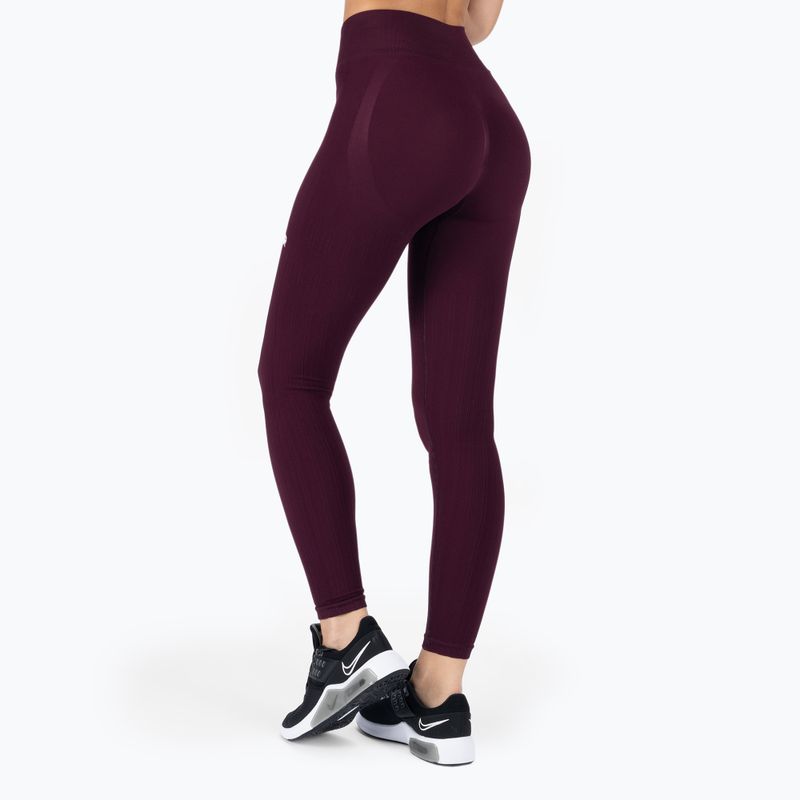 Damen Trainingsleggings GymGlamour push up lila 314 3