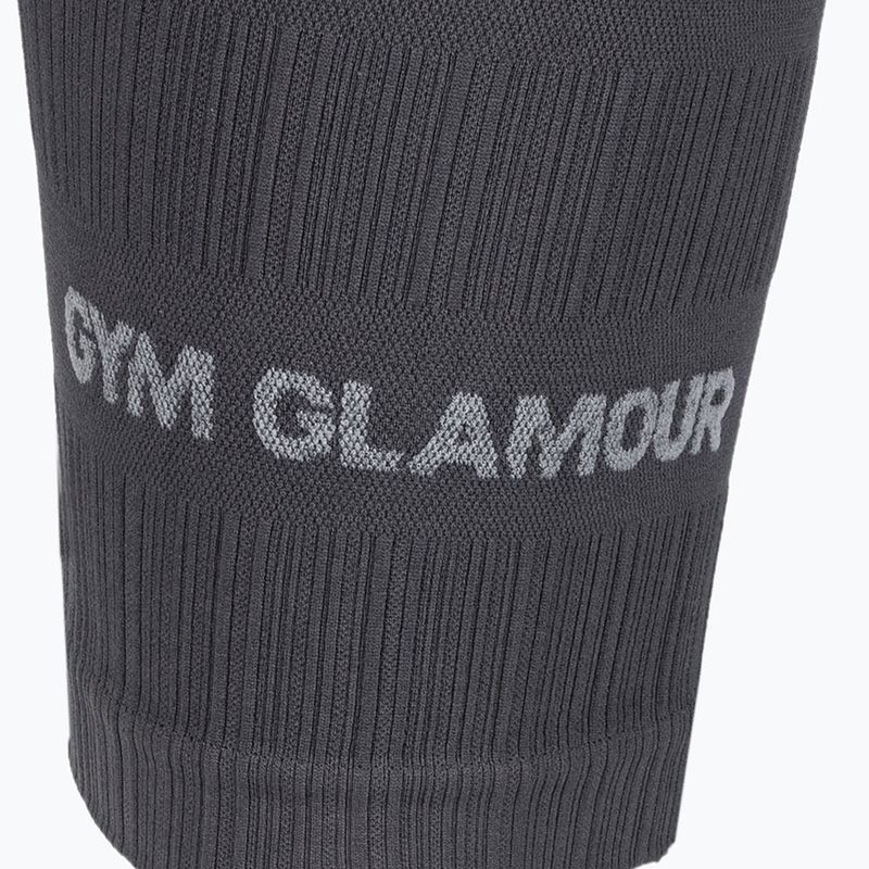 Damen Trainingsshorts Gym Glamour Bikery push up grau 44 8