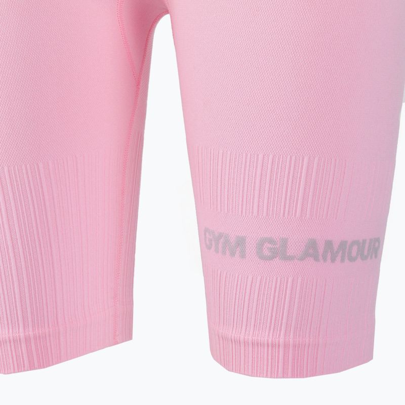 Damen Trainingsshorts Gym Glamour Bikery push up rosa 41 7