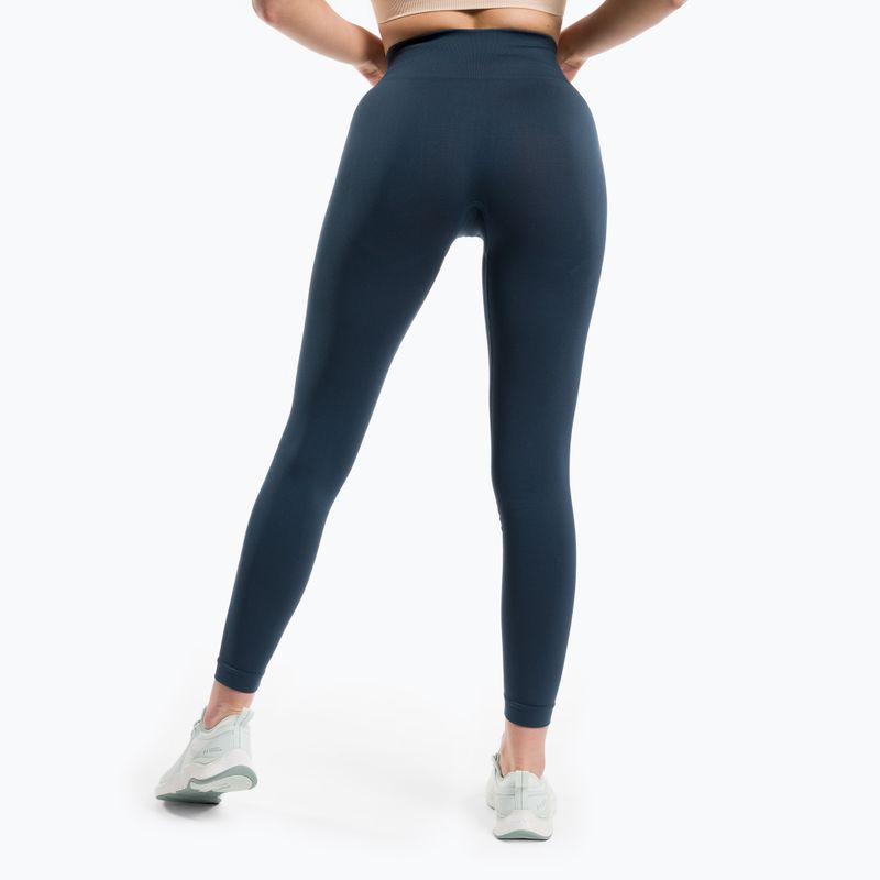 Damen Trainingsleggings Gym Glamour Flexible Dark Sea 431 3