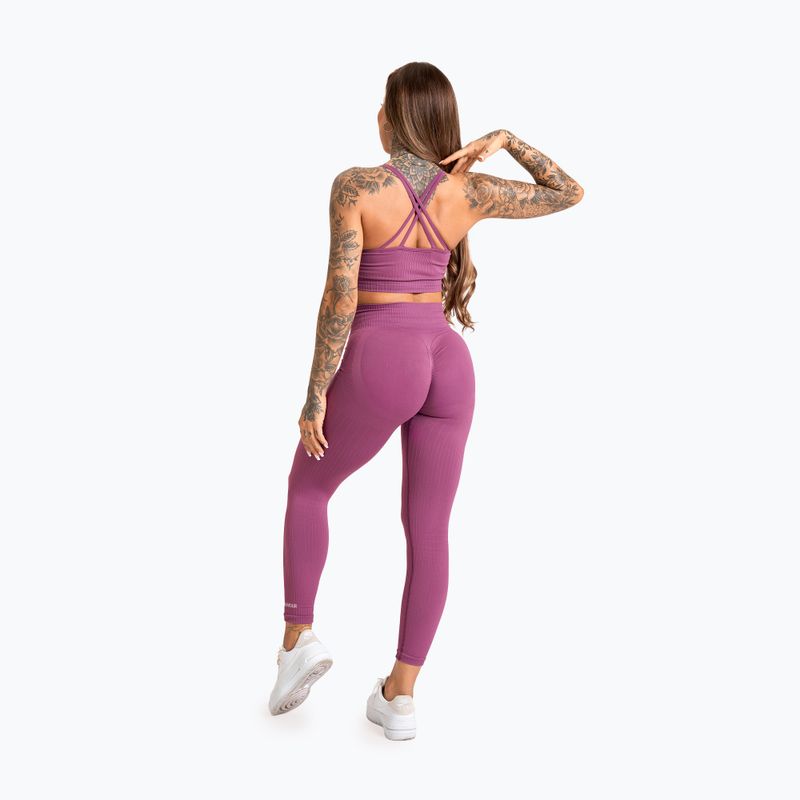 Damen Trainingsleggings Gym Glamour Push Up 2.0 merry berry 3